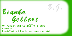 bianka gellert business card